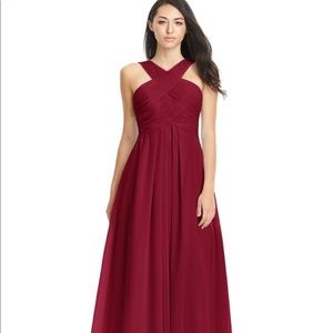 - Azazie Kaleigh bridesmaid dress